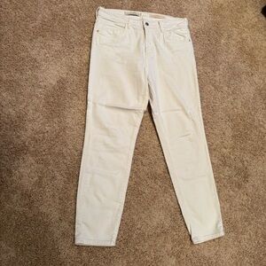 Anthropologie White Ankle & Cropped Jeans